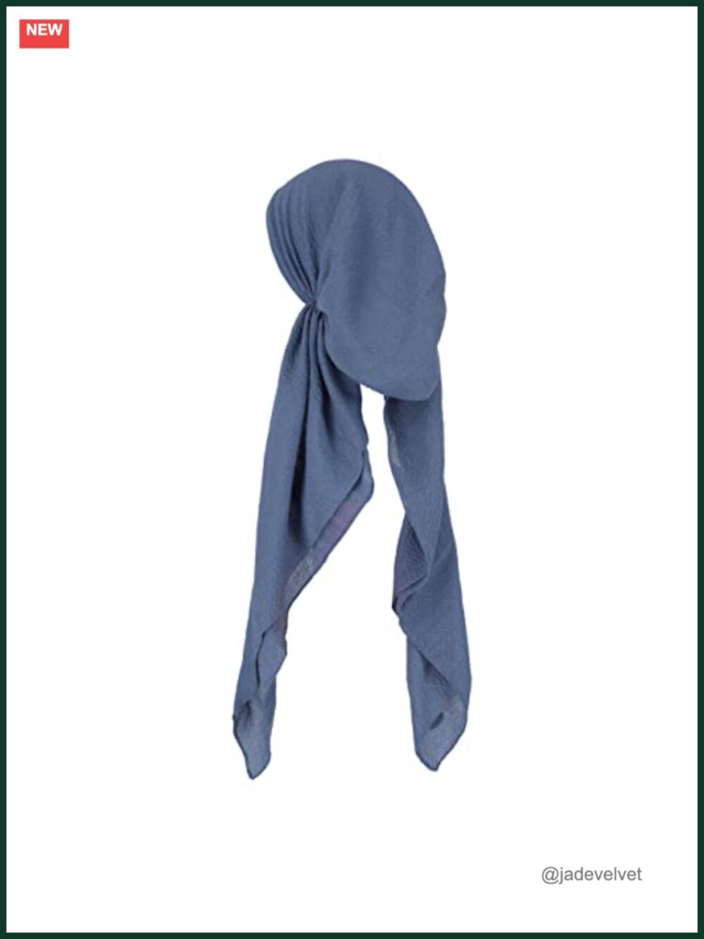 Lightweight Pre-tied Head Scarves for Women, Cotton Blend, One Size